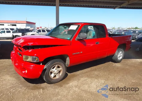 2001 Dodge Ram 1500 St из США, поврежденный, VIN 3B7HC13Y91G750415